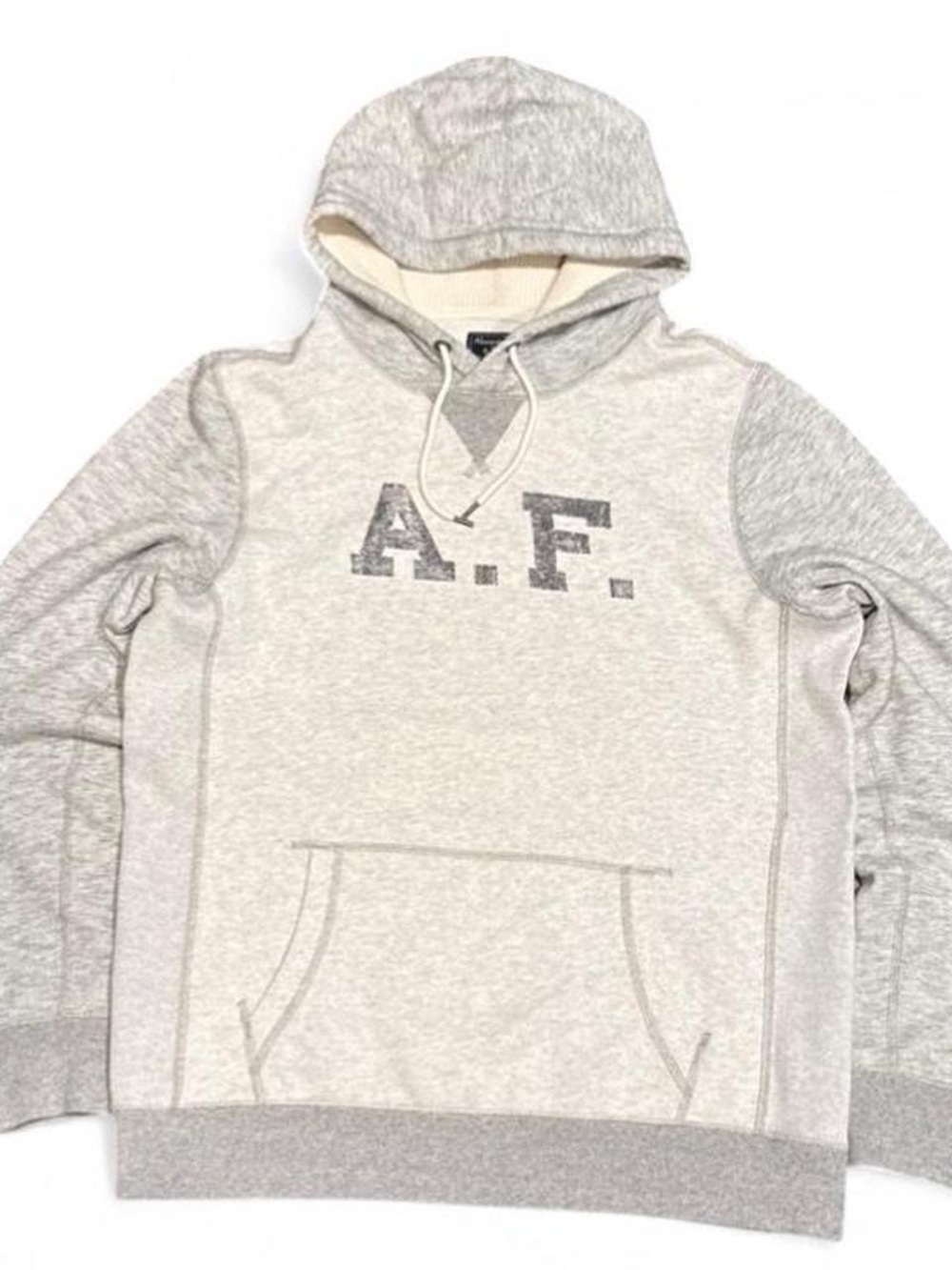 Y2K Abercrombie & Fitch Graphic Colorblock Hoodie